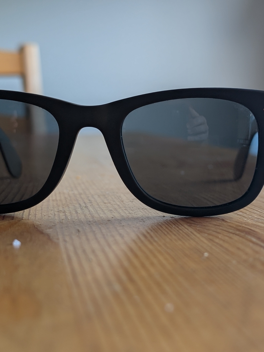 William Painter The Hook Men's Black Polarized Sunglasses - Classic Frame